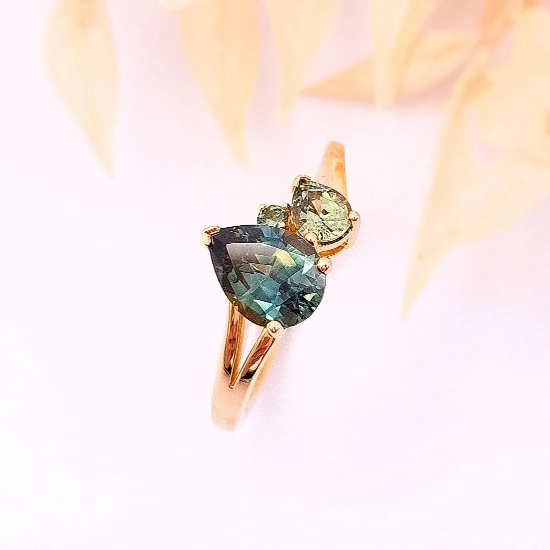 Bague sertie de diamants