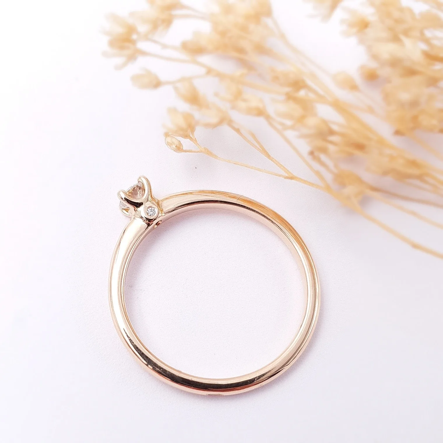 Bague en or et diamant