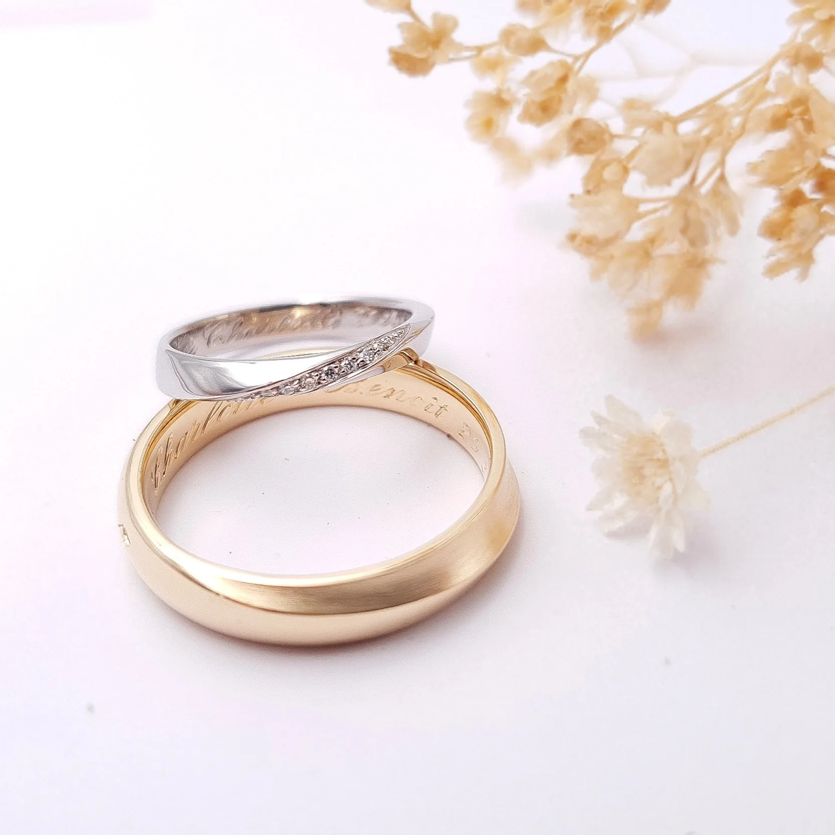 Bague sertie de diamants